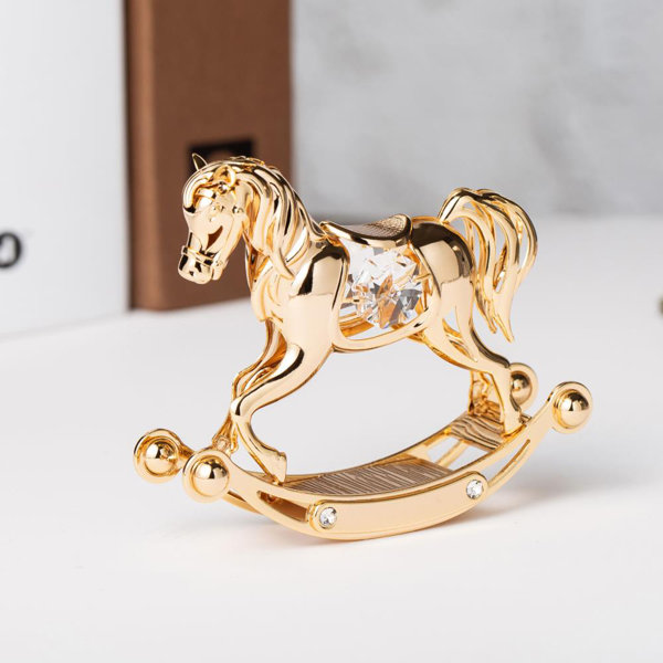 crystal horse ornaments
